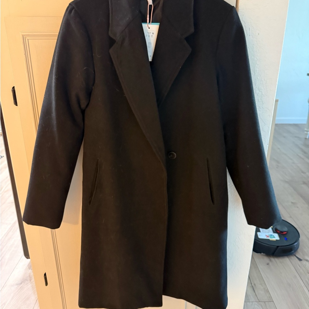 Gianni Bini Black Trench Coat